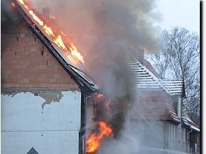 Brand Fachwerkhaus
